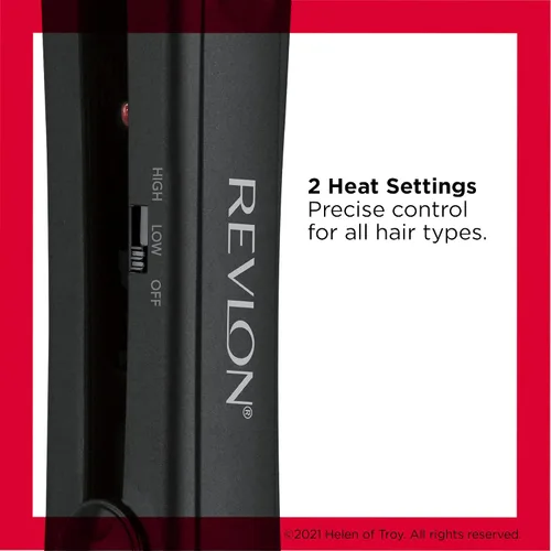 Vista 3 de Plancha para cabello de crámica de tamaño medio Revlon Rvst2043
