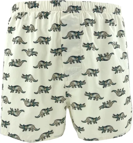 Vista 8 de ROCK ATOLL Calzoncillos tipo bóxer de algodón con estampado novedoso y brillante para hombre Estampado Afrutado Negro