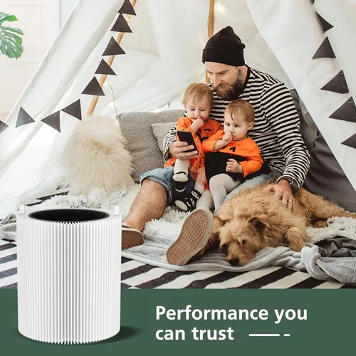 Vista 7 de isinlive Blue Pure 311 - Filtro de repuesto automático compatible con Blueair Blue Pure 311 Auto Air Puri-Fier, sistemas de filtración 2 en 1