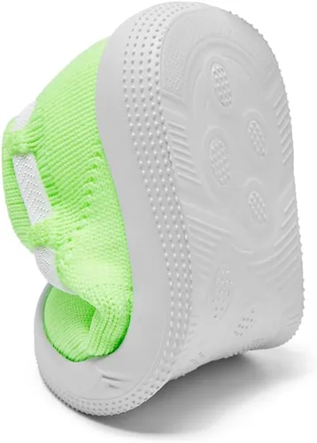 Vista 2 de Engtoy Calcetines para bebé, zapatos para caminar, antideslizantes, transpirables, con suela de goma suave, para bebés, niños y niñas, zapatos
