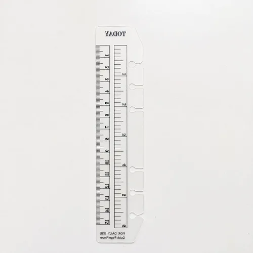 Vista 15 de A5 Today Ruler 01 (negro, 1 unidad)