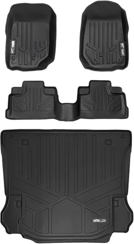 Vista 9 de MAXLINER Juego de alfombrillas de primera fila para Jeep Wrangler 1997-2006