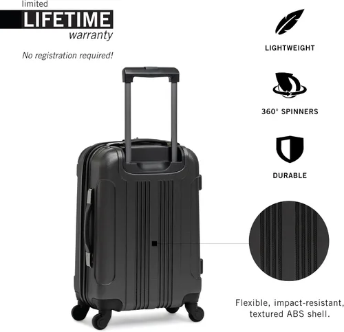 Vista 2 de Kenneth Cole Reaction Out Of Bounds - Equipaje de transporte vertical, Carbón), 5708488