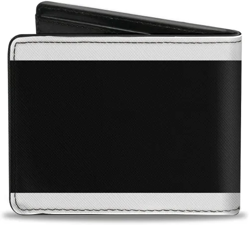 Vista 2 de buckle-down cartera Shelby Tiffany SplitRayas BlancoNegro Accesorio, talla única , Multicolor