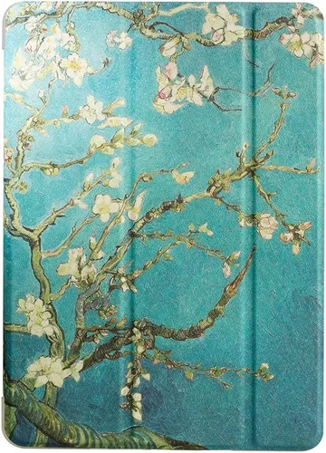 Vista 7 de RUBAN Funda para iPad Air 2 (versión 2014) – Delgado Ligero Protector Smart Shell Anti-Antiarañazos Antiarañazos Flexible Suave TPU Back Cover Stand