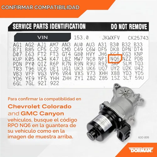 Vista 2 de Dorman 600-899 Motor de Caja de Transferencia Compatible con Modelos Seleccionados de Cadillac / Chevrolet / GMC