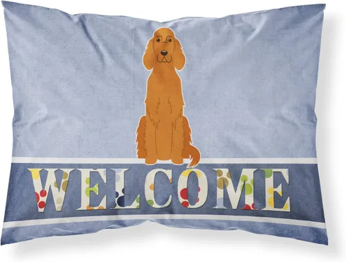 Vista 218 de Caroline's Treasures BB2515PILLOWCASE Between Friends Appenzeller Sennenhund - Funda de almohada de tela estándar, ligera, súper suave, fácil