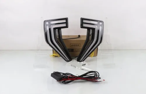 Vista 3 de Auto-Tech - 2 luces de marcador lateral, luz LED para guardabarros, reemplazo de señal de giro para Ford F-150 2021-2022