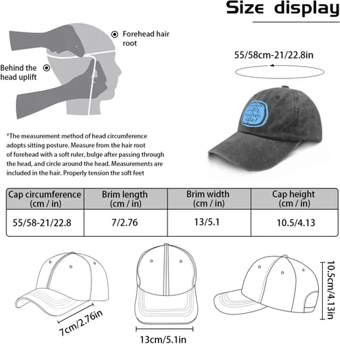 Vista 3 de devor Sombrero para conservar el agua, conservar la vida, sombreros para papá, sombrero divertido ajustable para mujer