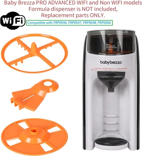 Vista 2 de 5 piezas de repuesto compatibles con Baby Brezza Formula Pro Advanced y WiFi modelo FRP0046 FRP0047 FRP0048 FRP0066