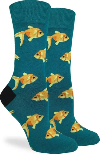 Vista 12 de Good Luck Sock Women's Fish and Ocean Animal Socks, Adult