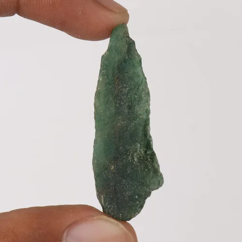 Vista 3 de Cristal curativo Jade Verde Piedra Preciosa Natural Crudo Áspero 57.55 ct Jade Verde Piedra Preciosa Suelta