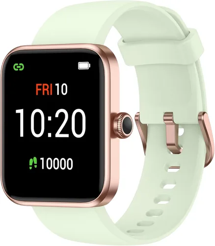 Vista 8 de LIVIKEY Smart Watch, Fitness Tracker with Heart Rate Monitor, Blood Oxygen, Sleep Tracking, 41mm Smartwatch Waterproof with Pedometer for Women Men