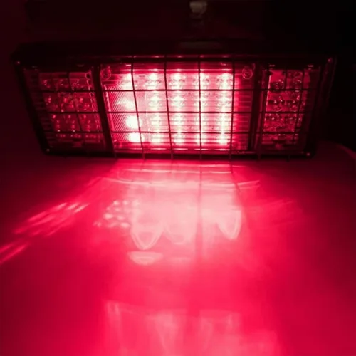 Vista 7 de Kit de 2 luces LED traseras para camión, remolque, 40 LED, impermeable, señal de giro, freno de marcha atrás, luz de marcha atrás con protección