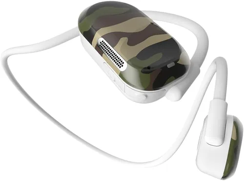 Vista 23 de Auriculares Purity Air de oído abierto - Auriculares inalámbricos Bluetooth de conducción de aire con micrófono dual para iPhone/Android - Comodidad