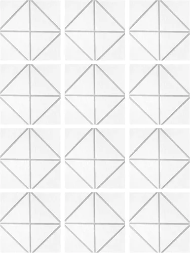 Vista 7 de of 12 Soundproof Foam Tiles Adhesive Wall Panel Polyester Texture Wall Panel Foam Panels Acoustics White