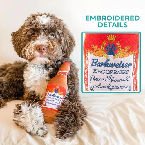 Vista 3 de Haute Diggity Dog Muttini Collection - Juguetes chillones únicos de felpa para perros. Funny Interactive Stuffed Squeaky Toys for Small to Large