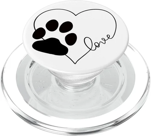 Vista 8 de Love Dogs Valentine PopSockets Grip and Stand for Phones and Tablets