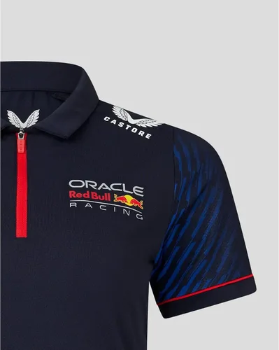 Vista 4 de Red Bull Racing F1 - Polo para mujer 2023 Sergio Checo Pérez Team, Noche estrellada
