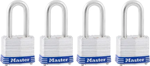 Vista 12 de Master Lock 3DLF- Candado de argolla larga, con 1-1/2 pulgadas. Argolla