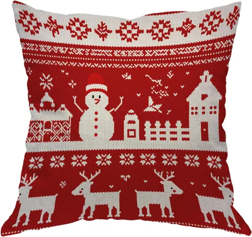 Vista 11 de Moslion Funda de almohada decorativa de arcoíris con diseño de espiral, 18 x 18 pulgadas, funda de cojín cuadrada de lino y algodón para el día