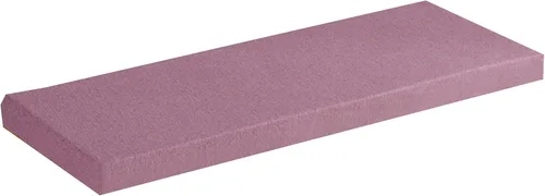 Vista 9 de Elegante cojín de banco de color sólido con lazos, cojín antideslizante para banco de interiores y exteriores, cojín de muebles de patio, cojín