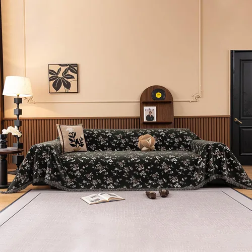 Vista 73 de ROOMLIFE Manta de sofá estilo azteca boho para sillones de 2/3 cojines, fundas de sofá lavables y antideslizantes aptas para mascotas, protector