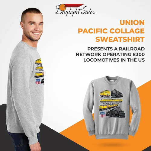 Vista 3 de Daylight Sales UNION PACIFIC - Sudadera de colágeno 64
