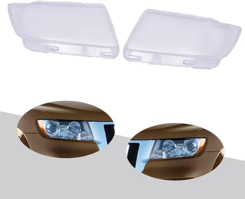 Vista 5 de CNCEST Par de fundas de lente de faros delanteros, izquierdo y derecho, repuesto para Jeep Grand Cherokee 2011 2012 2013