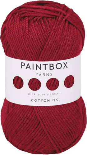Vista 19 de Paintbox Yarns - Hilo 100% algodón DK, 1.76 onzas, 137 yardas, 410.1 ft #401 Papel blanco