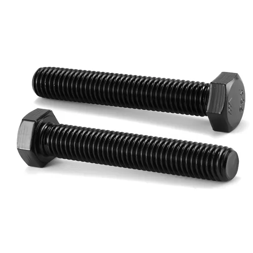 Vista 18 de Tornillo de perno de cabeza hexagonal de 3/8-16 x 1/2", 20 piezas de acero inoxidable 18-8 (304), totalmente roscado, óxido negro por SG TZH