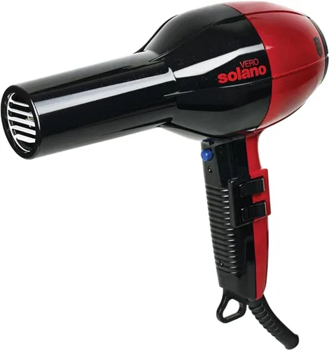 Vista 9 de Solano Vero Ceramic - Secador de pelo iónico, antiencrespamiento, suavidad y brillo, secador de cerámica de alto rendimiento de 1600 W, secador