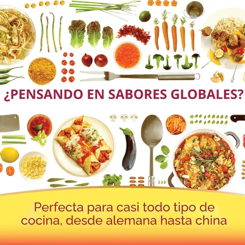 Vista 4 de Condimento Maggi, Condimento Umami, añade un delicioso sabor tostado sin añadir carne, sin MSG añadido, Botella de 27 fl oz
