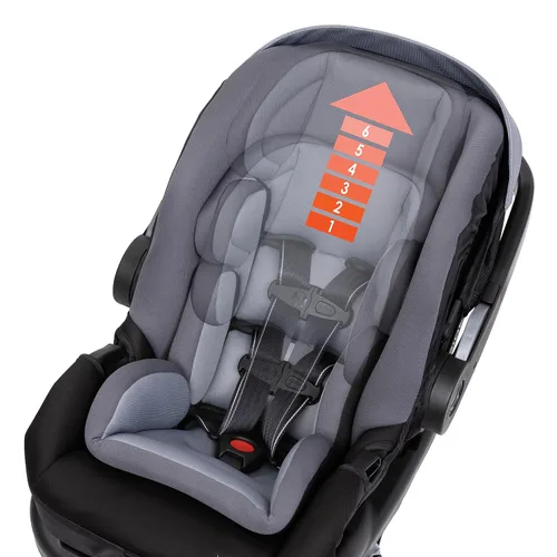 Vista 14 de Baby Trend Asiento de coche infantil Secure-Lift, Negro Dash