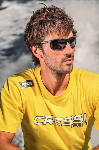 Vista 6 de Cressi Rocker Floating Adult Sport Buoyant Sunglasses Polarized Lenses Protective Case - Best for Beach Activities