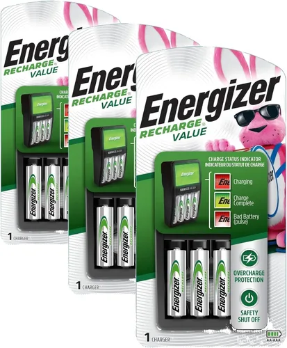 Vista 14 de Energizer Recarga pilas AA recargables universales (paquete de 2), baterías recargables dobles A