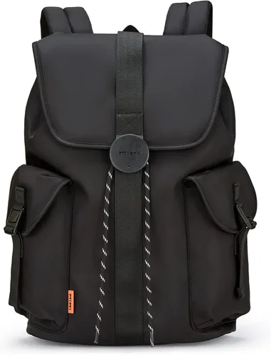 Vista 7 de mixi Mochila de viaje para laptop para mujeres y hombres, mochila de mano para portátiles de 16 pulgadas, bolsas ligeras para estudiantes
