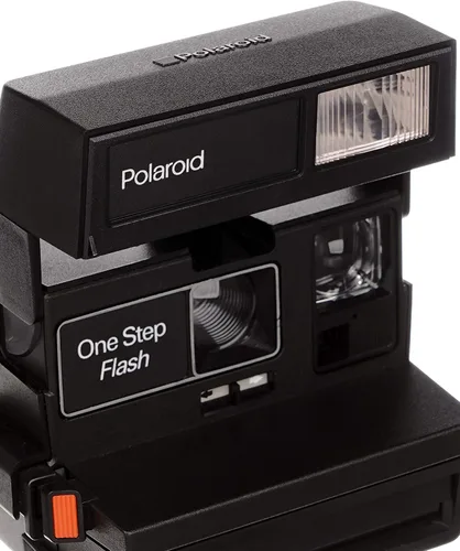 Vista 2 de Polaroid Cámara de película instantánea flash de un paso