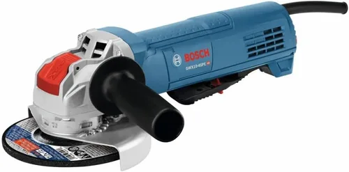 Vista 21 de Bosch Amoladora angular ergonómica X-LOCK de 4-1/2 pulgadas GWX10-45E