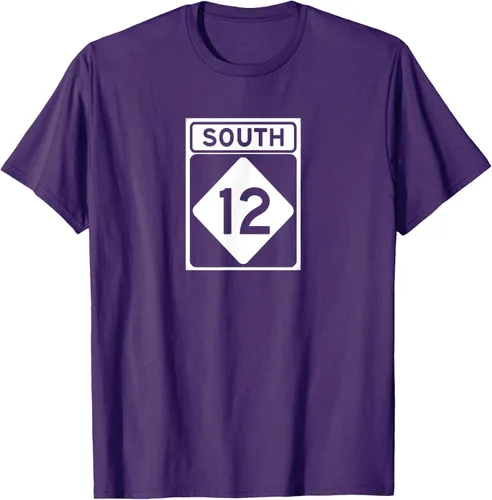 Vista 89 de Highway 12 South NC Outer Banks North Carolina Hwy - Camiseta, Negro, S
