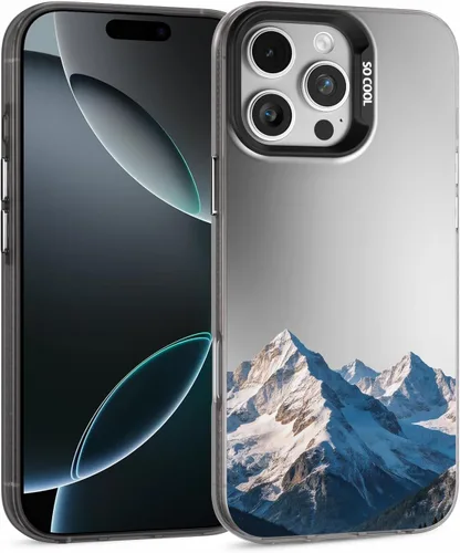 Vista 44 de Funda para iPhone 12 Pro Max (protección contra caídas de grado militar) Funda de teléfono de TPU a prueba de golpes, medusa-12PM Azul