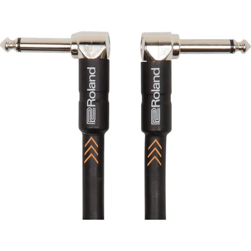 Vista 9 de Roland Black Series - Cable de instrumento recto/recto, conector de 1/4 de pulgada, 25 pies