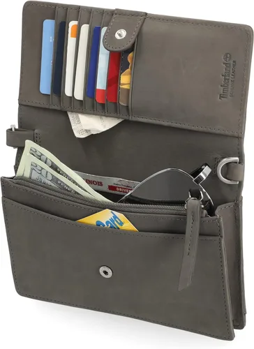 Vista 2 de Timberland Bolso bandolera de cuero RFID