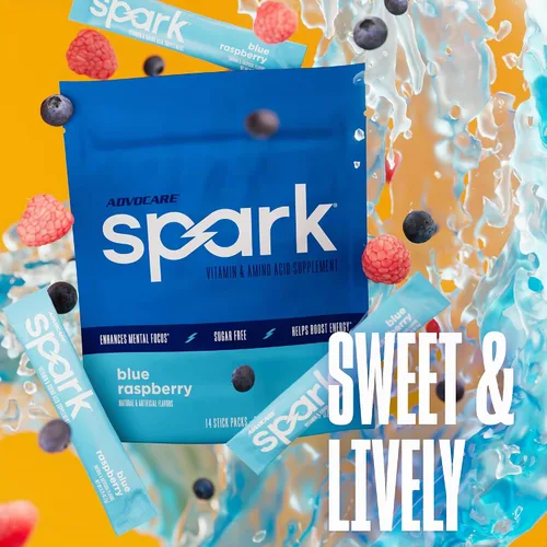 Vista 6 de AdvoCare Spark - Mezcla de bebida energética - Suplemento de vitaminas y aminoácidos - Apoya la energía y la concentración* - Apoyo inmunológico