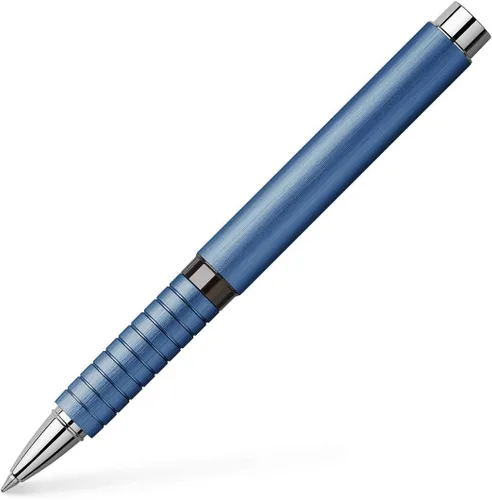 Vista 6 de Faber-Castell Essentio - Bolígrafo de punta redonda (aluminio), color negro