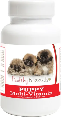 Vista 88 de Healthy Breeds Affenpinscher - Tableta multivitamínica para cachorros y perros, 60