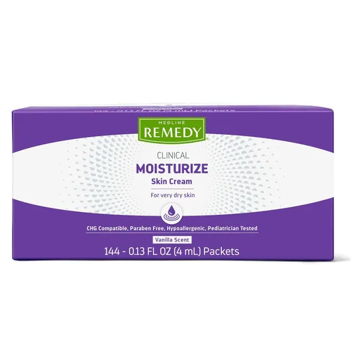 Vista 11 de Medline Remedy Crema clínica para la piel, aroma a vainilla (4 onzas líquidas), crema hidratante facial y corporal para todas las edades, sin