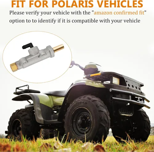 Vista 7 de M MATI Cilindro maestro de freno trasero para Polaris Sportsman 335 400 450 500 600 700 800 Scrambler 400 500 Diesel 455 Sport 400 Trail Blazer 250
