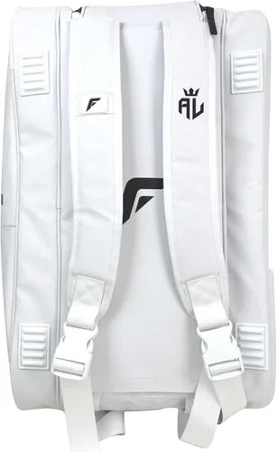 Vista 4 de Franklin Sports Pro Series Bag II - Anna Leigh Waters - Bolsa profesional de pickleball - Duffle/mochila - Almacenamiento premium - Blanco