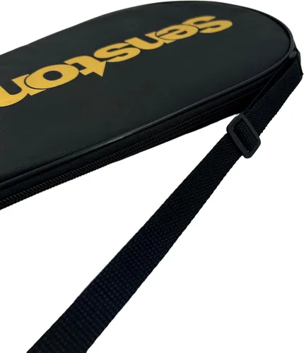 Vista 3 de Senston Funda para raqueta de bádminton con correa ajustable para el hombro Negro
